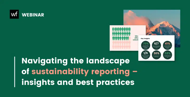 on-demand webinar: navigating the landscape of sustainability reporting, insights and best practices