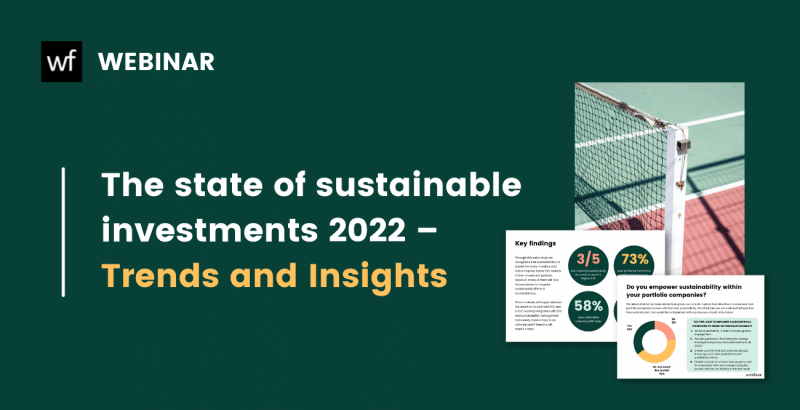 The state of sustainable investments 2022 - ESG challenges, trends, and insights