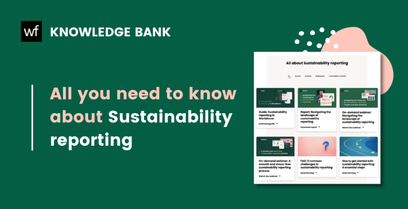 All you need to know about sustainability reporting