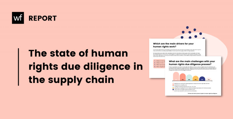 The state of human rights due diligence (HRDD) in the supply chain report